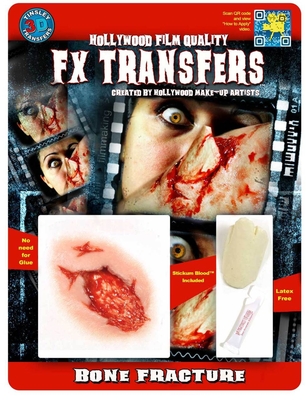 Knochenbruch 3D FX Transfers Knochenbruch 3D FX Transfers
